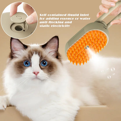 Pet Steam Brush 3 In 1