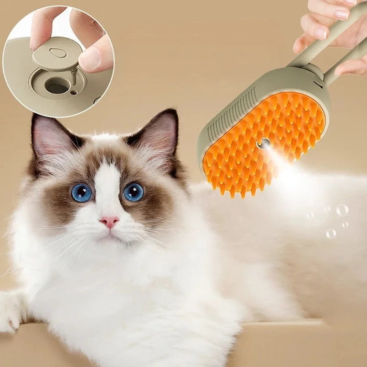 Pet Steam Brush 3 In 1